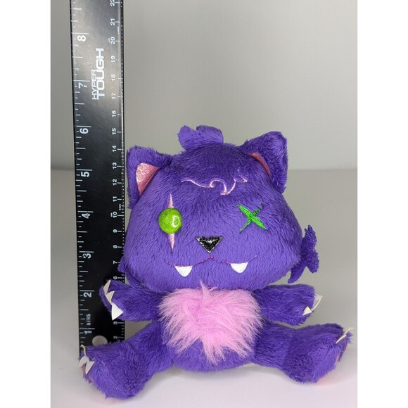 Just Play Mattel Monster High Purple Cat CRESCENT 6" Clawdeen Wolf's Pet Plush - Picture 9 of 9